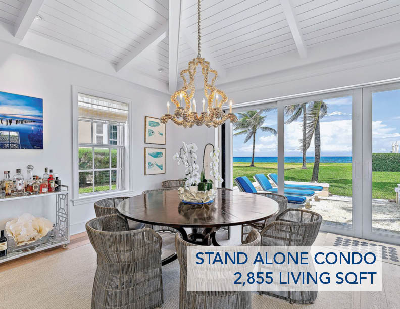 Rare Stand-Alone Oceanfront Cond